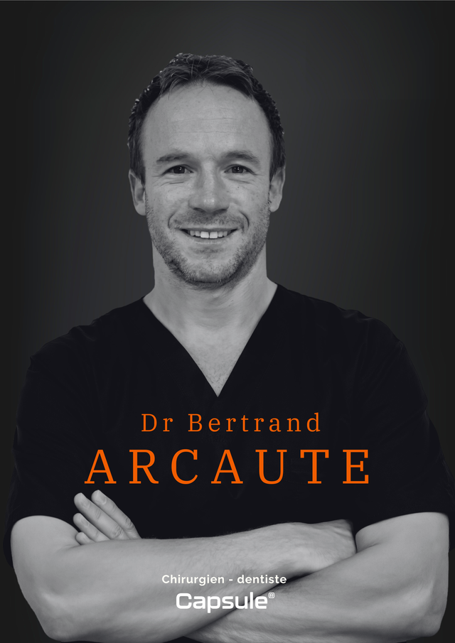 Portrait de Dr Bertrand Arcaute, Chirurgien-dentiste