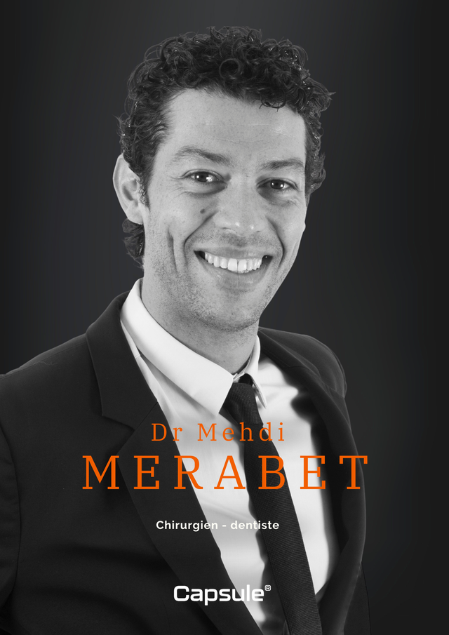 Portrait de Dr Mehdi Merabet, Chirurgien-Dentiste. Parodontologie et Implantologie exclusives