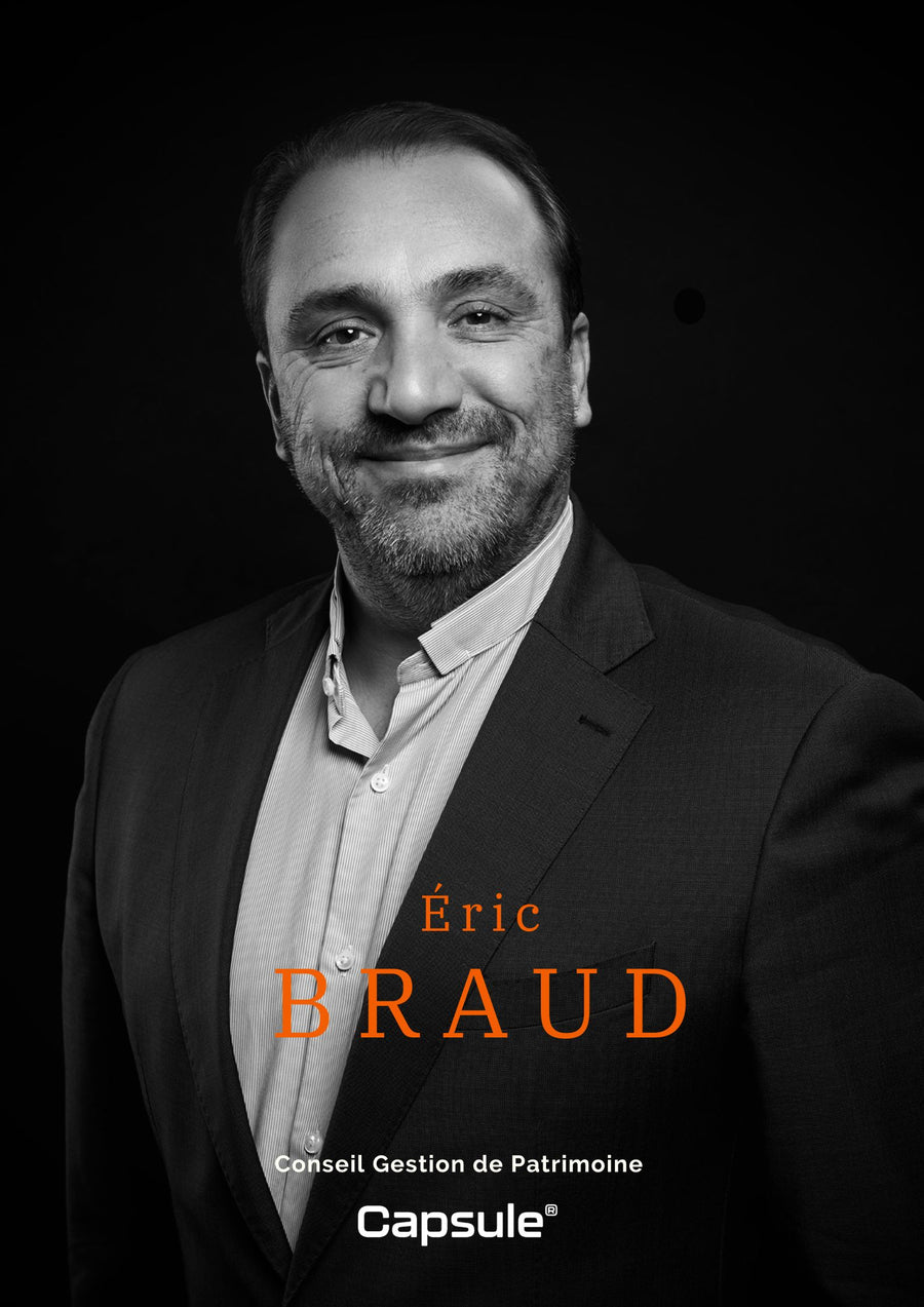 Éric Braud, conseil en gestion de patrimoine, intervenant Capsule