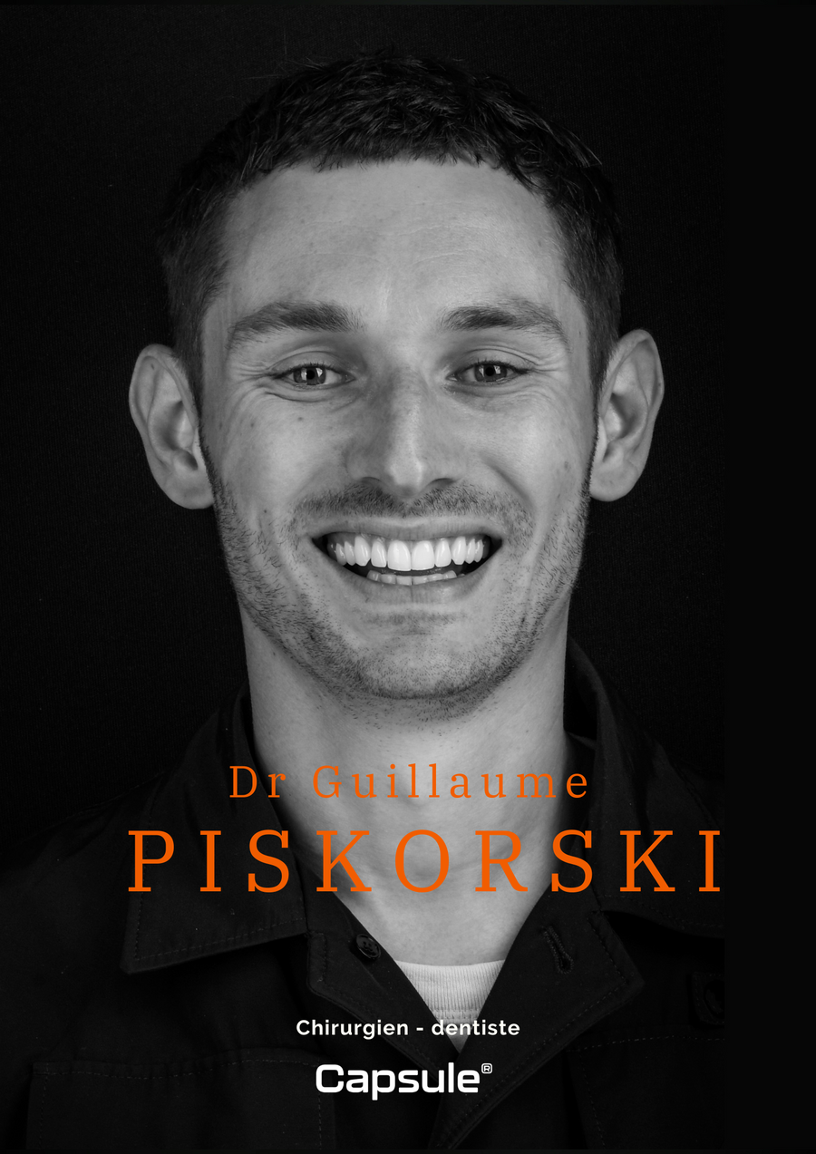 Dr Guillaume Piskorski, chirurgien-dentiste, formateur Capsule