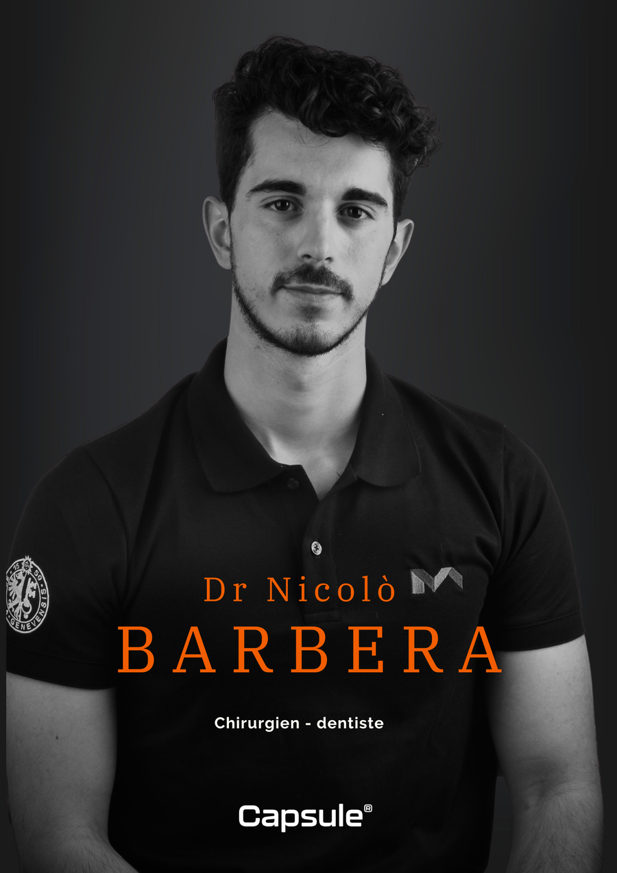 Dr Nicolò Barbera, chirurgien-dentiste, formateur Capsule
