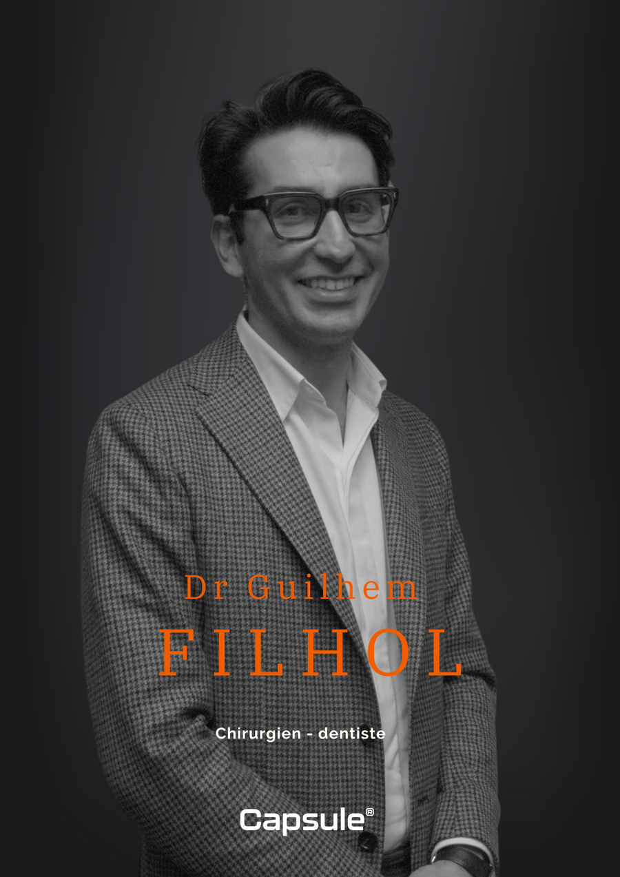 Dr Guilhem Filhol, chirurgien-dentiste, formateur Capsule