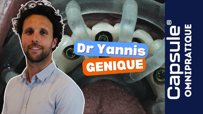 Dr Yannis, implantologue, formation chirurgie guidée implantaire en omnipratique Capsule.