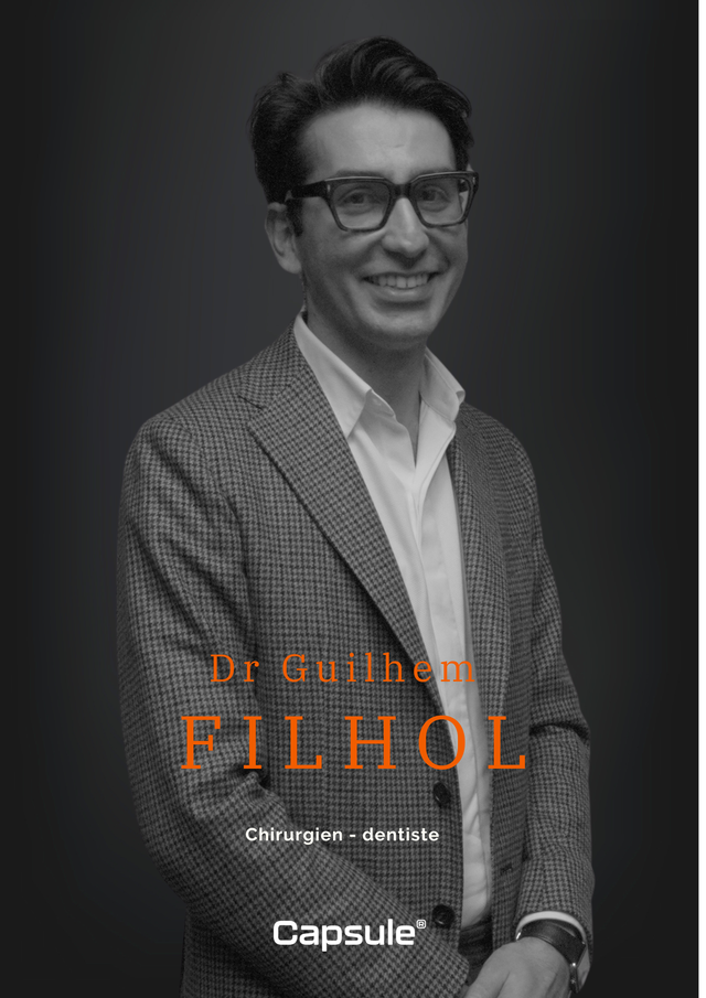 Portrait de Dr Guilhem Filhol, Docteur en Chirurgie Dentaire, Toulouse