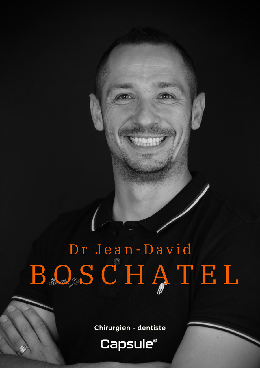 Dr Jean-David Boschatel, chirurgien-dentiste, formateur Capsule
